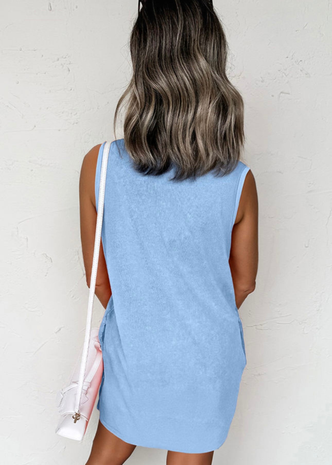 Sleeveless T-Shirt Dress