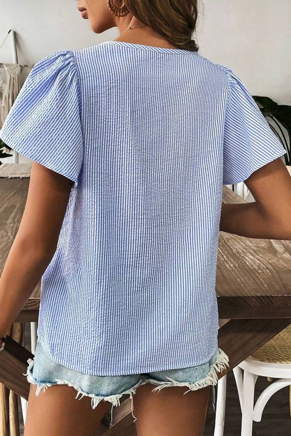 Marigold Garden Stitch Blouse