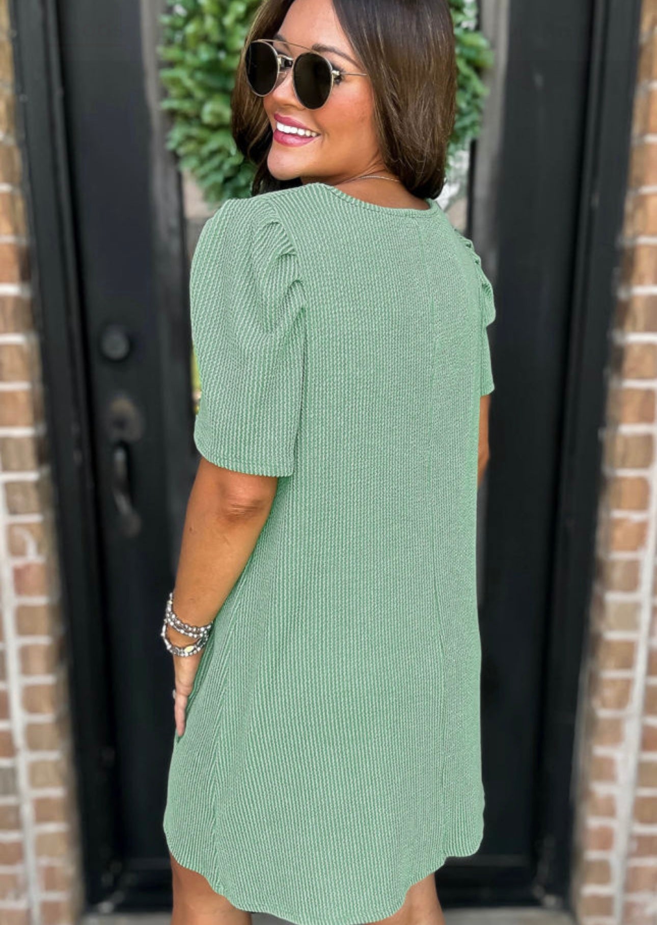 Ribbed Knit Dress
