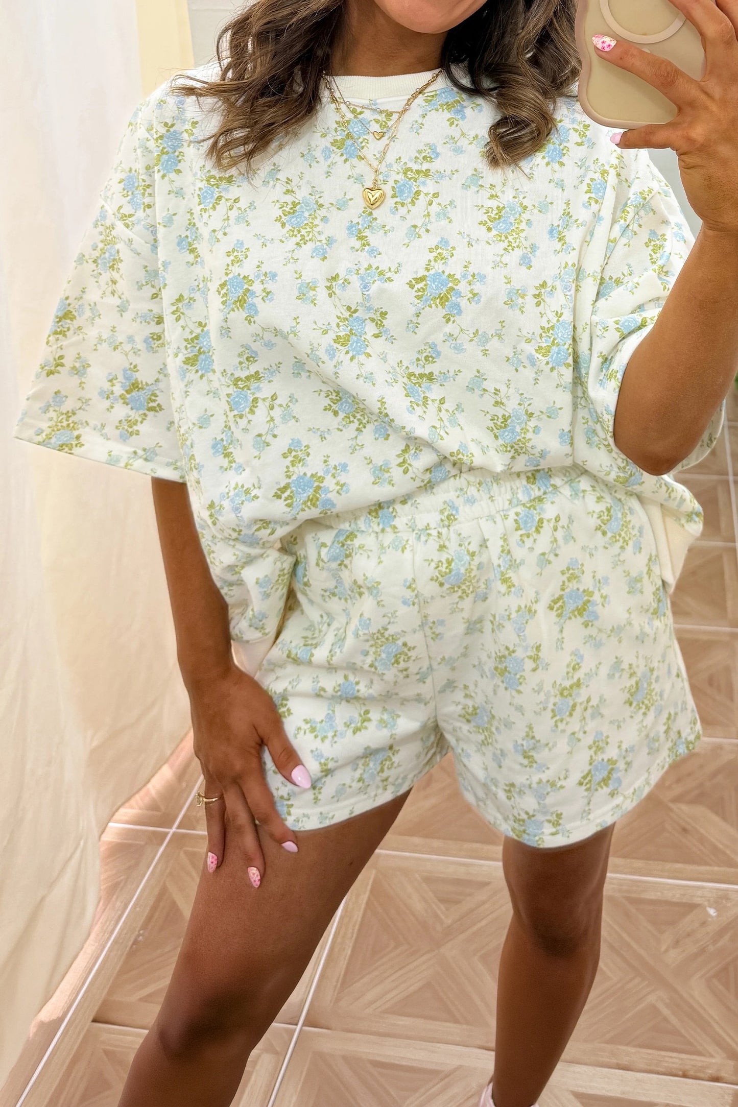 Ditsy Floral Oversized Set